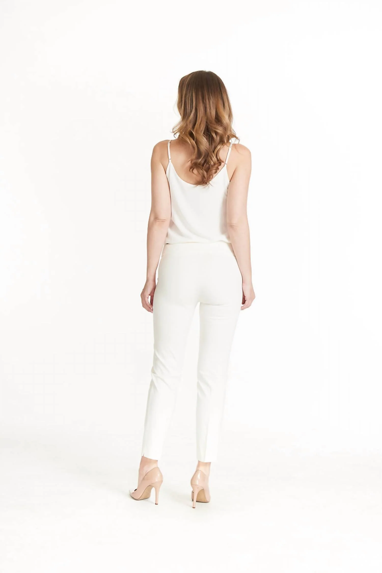 Close To Me Pants In White - Image 4