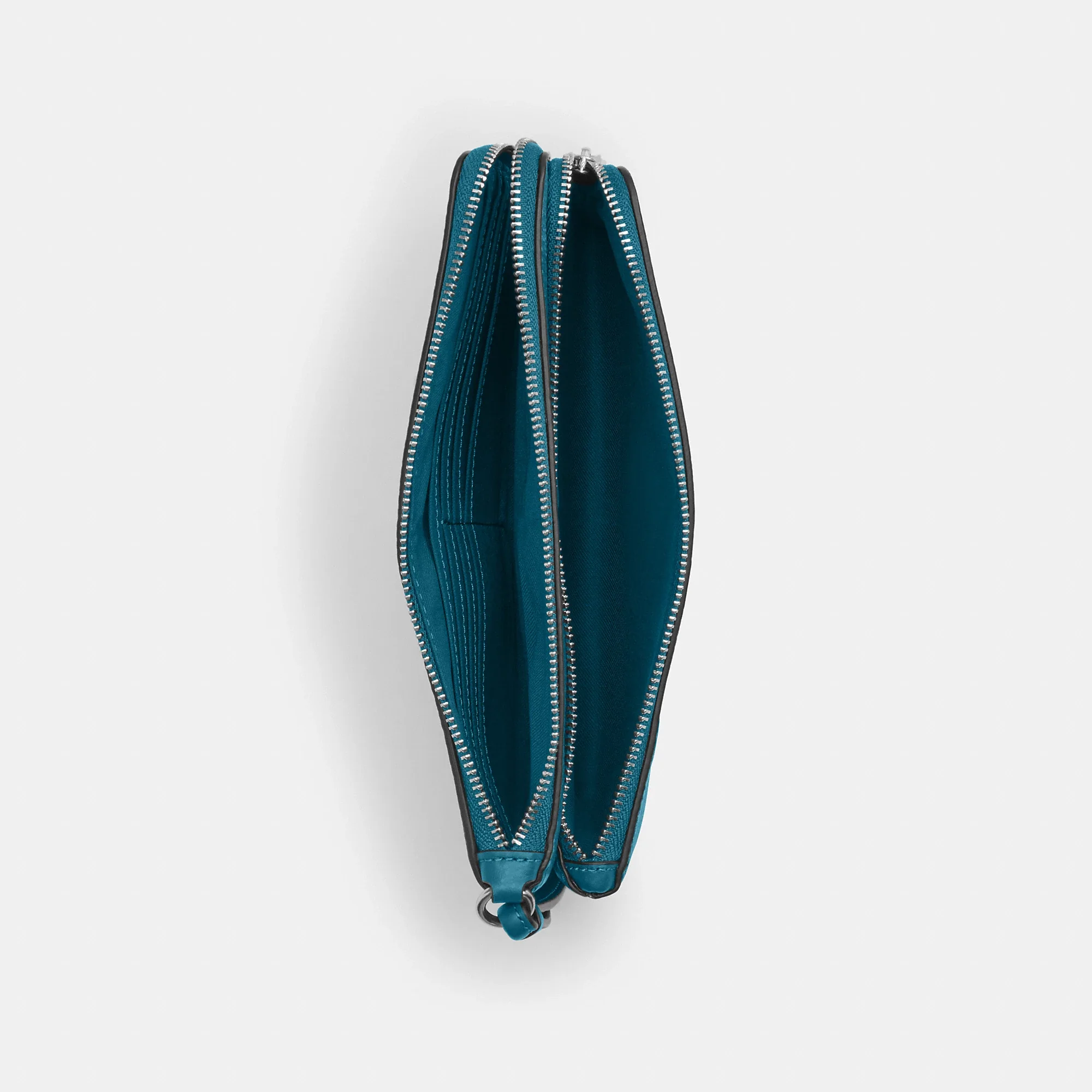 Coach Outlet Double Zip Wallet In Signature Canvas - Image 2