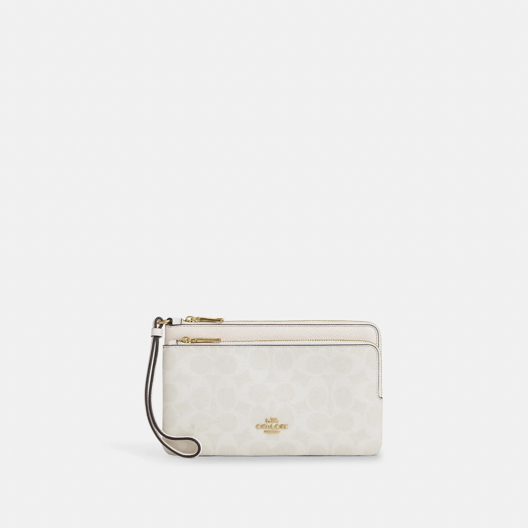 Coach Outlet Double Zip Wallet In Signature Canvas - Image 7