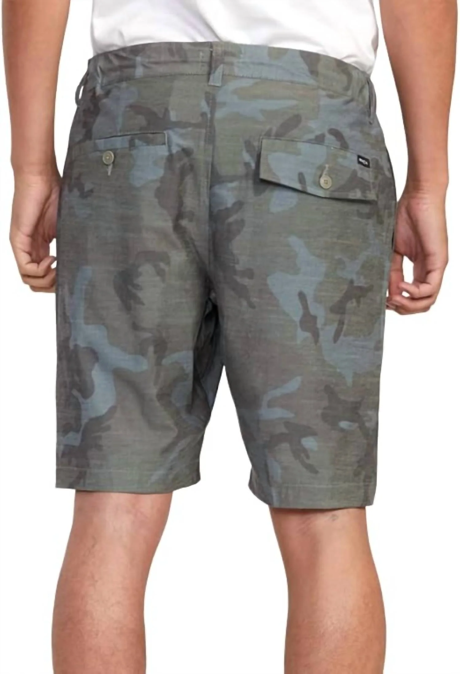 Coastal Hybrid Short In Camo - Image 2