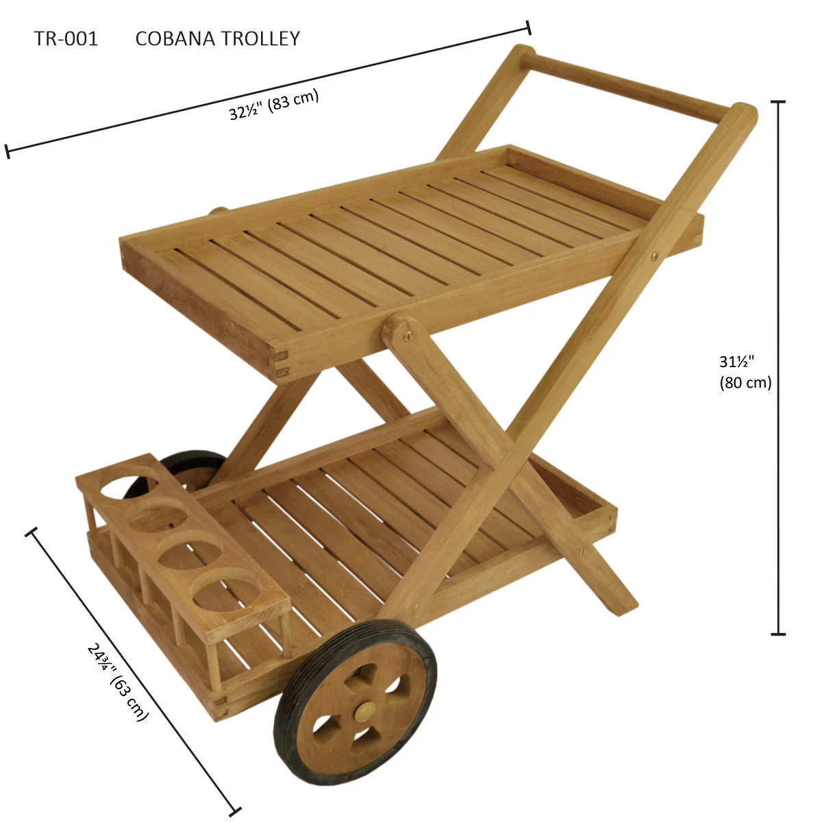 Cobana Serving Trolley - Image 5