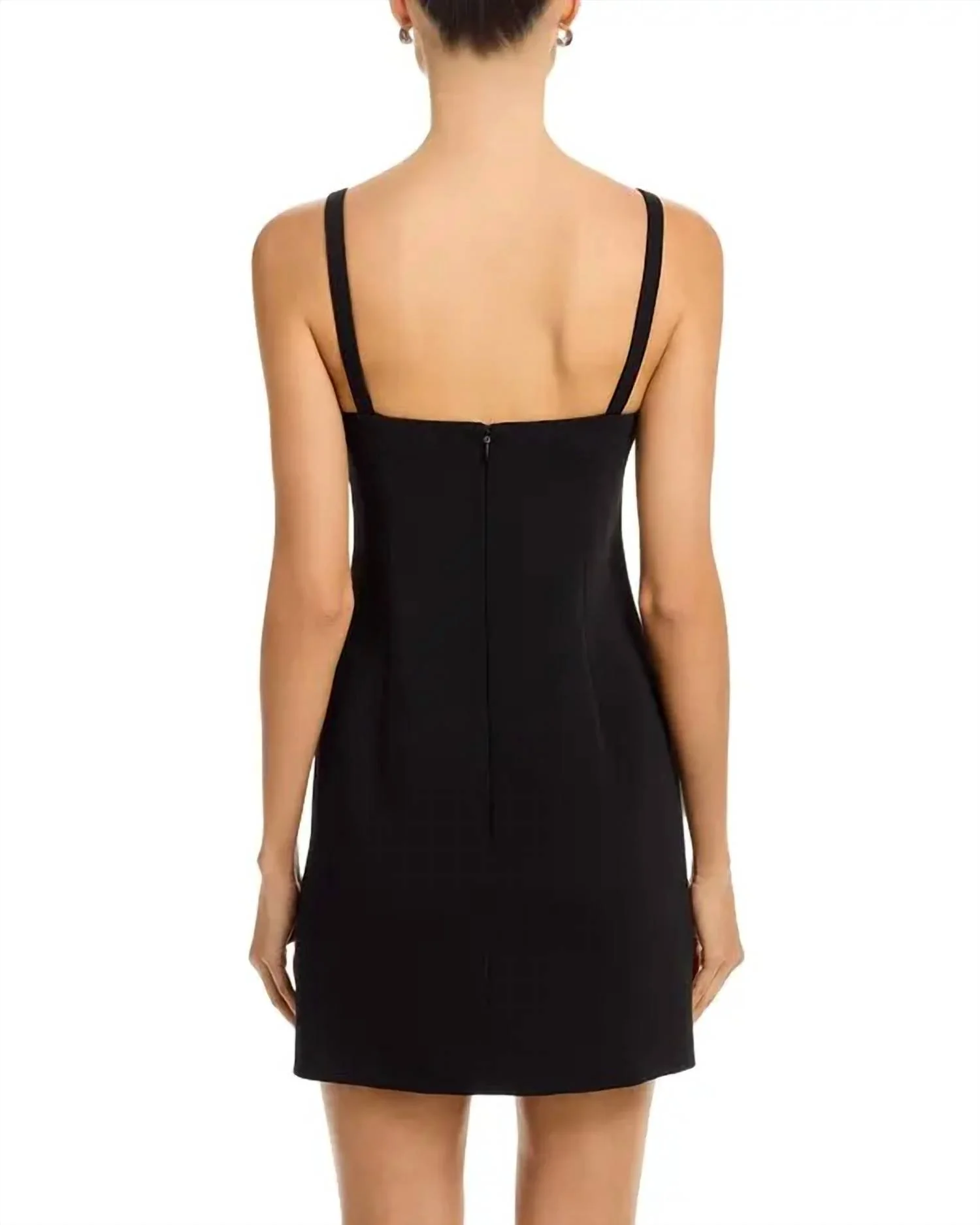 Colette Heart Applique Mini Dress In Black - Image 4