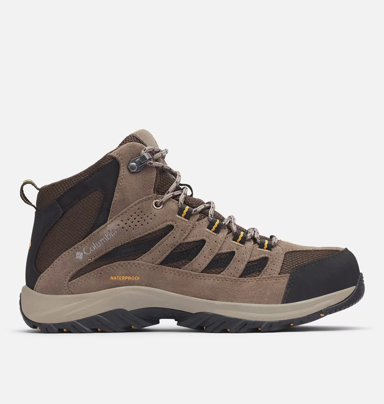 Columbia Crestwood Mid 1765381-231 Men Brown Waterproof Hiking Boot RHS3841 - Image 2