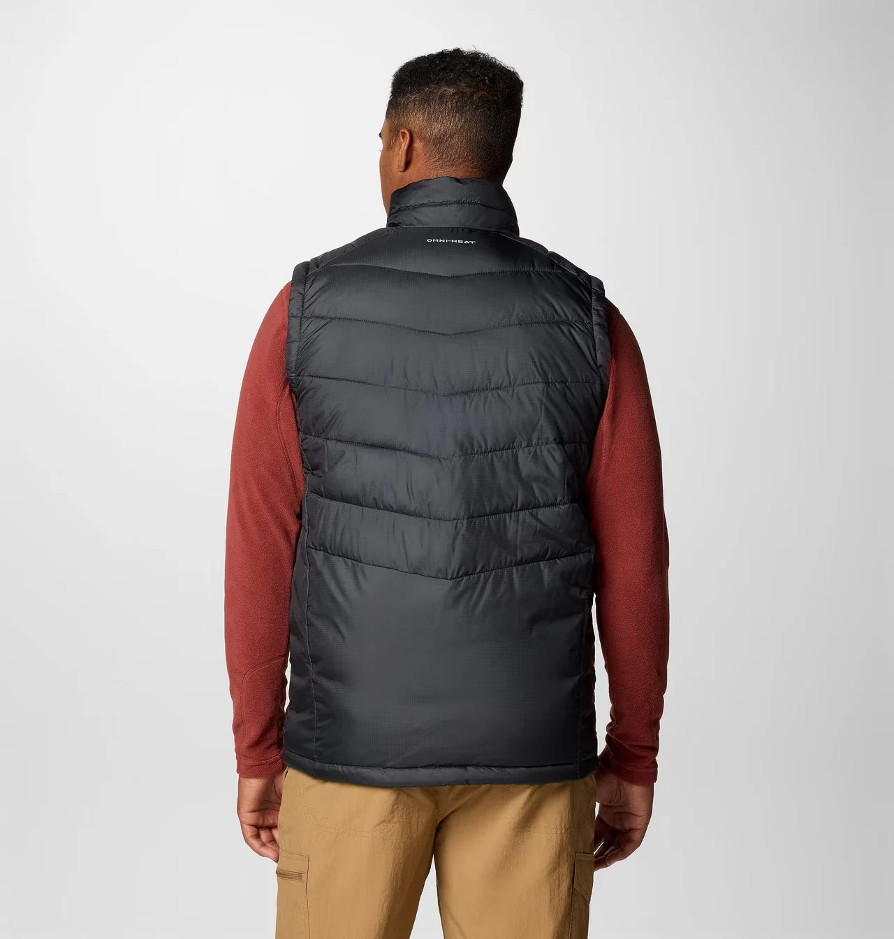 Columbia Labyrinth Loop II Vest Men's Black Insulated Full Zip Hiking JAX571 - Image 2