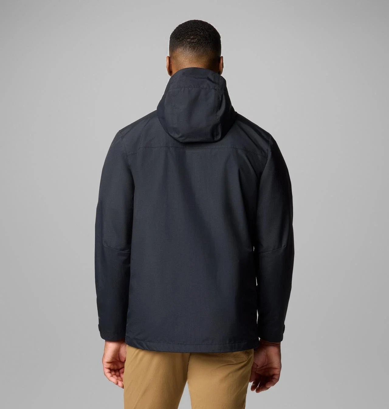 Columbia Landroamer II Jacket Mens Black Full Zip Waterproof Hiking KFC386 - Image 3