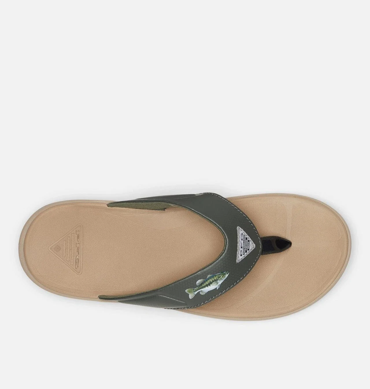Columbia Sportswear Fish Flip PFG II Sandals Men's Gravel Flip Flips RHS8214 - Image 6