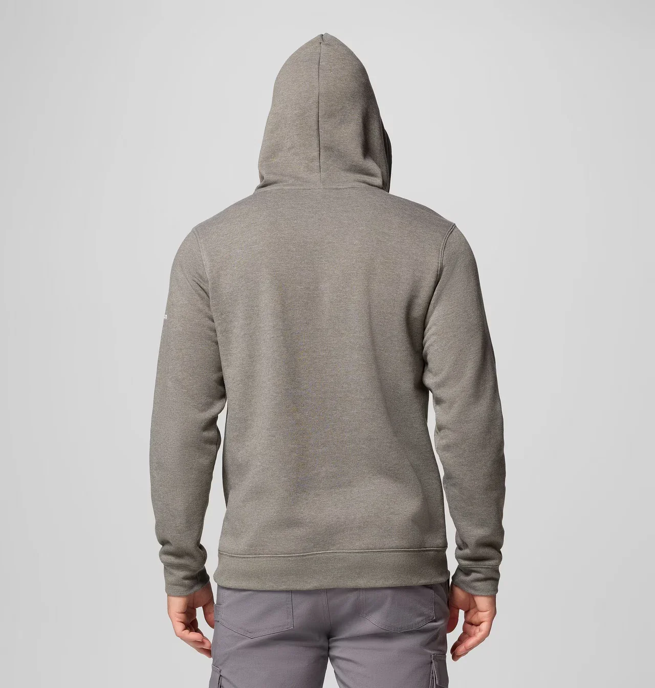 Columbia Trek Hoodie Men Charcoal Graphic Kangaroo Pocket Pullover JAX1108 - Image 3