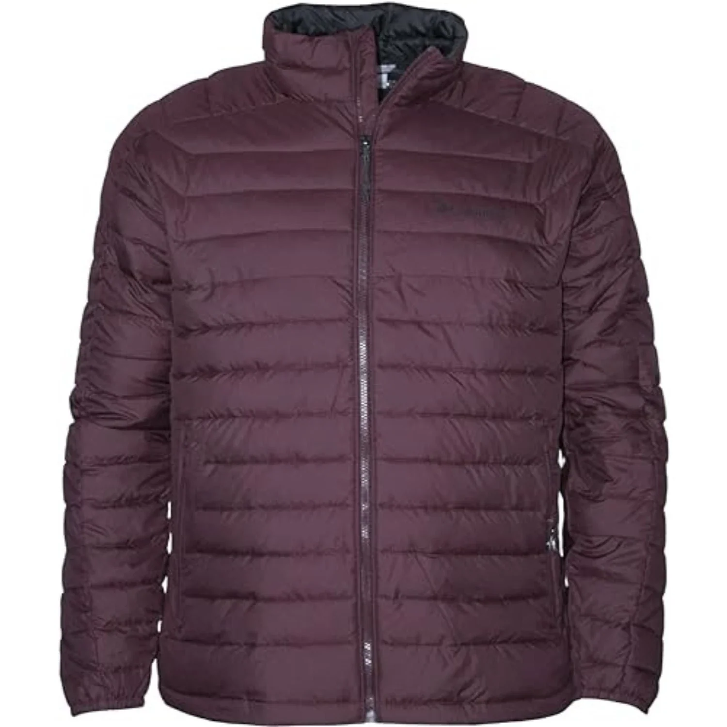 Columbia White Out II Puffer Jacket Men's Purple Omni Heat Full Zip KFC479 - Image 2