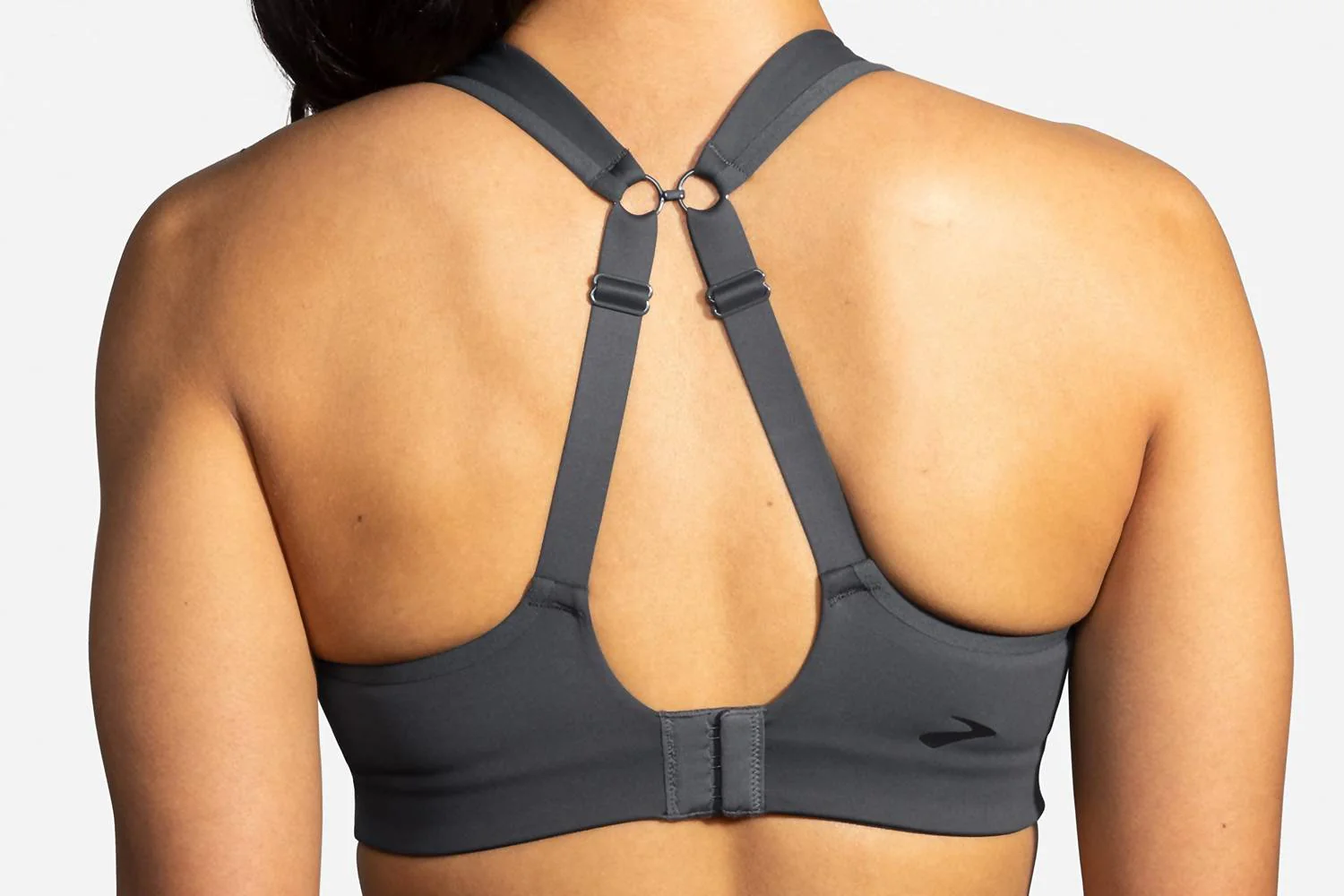 Convertible Sports Bra In Gray - Image 3
