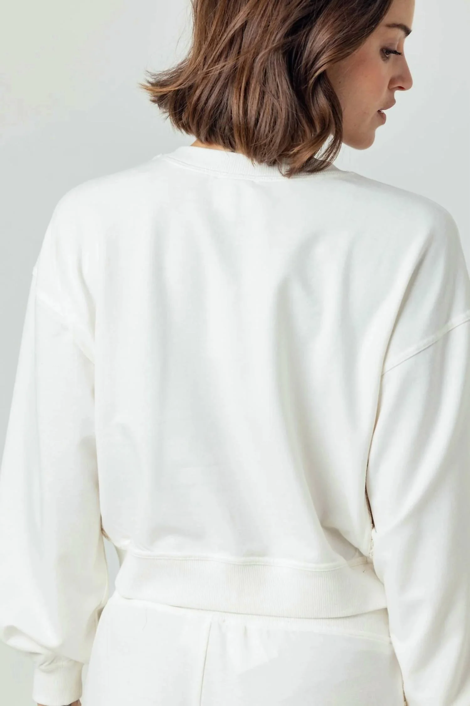Coralie Sweatshirt In Coconut Milk - Image 2