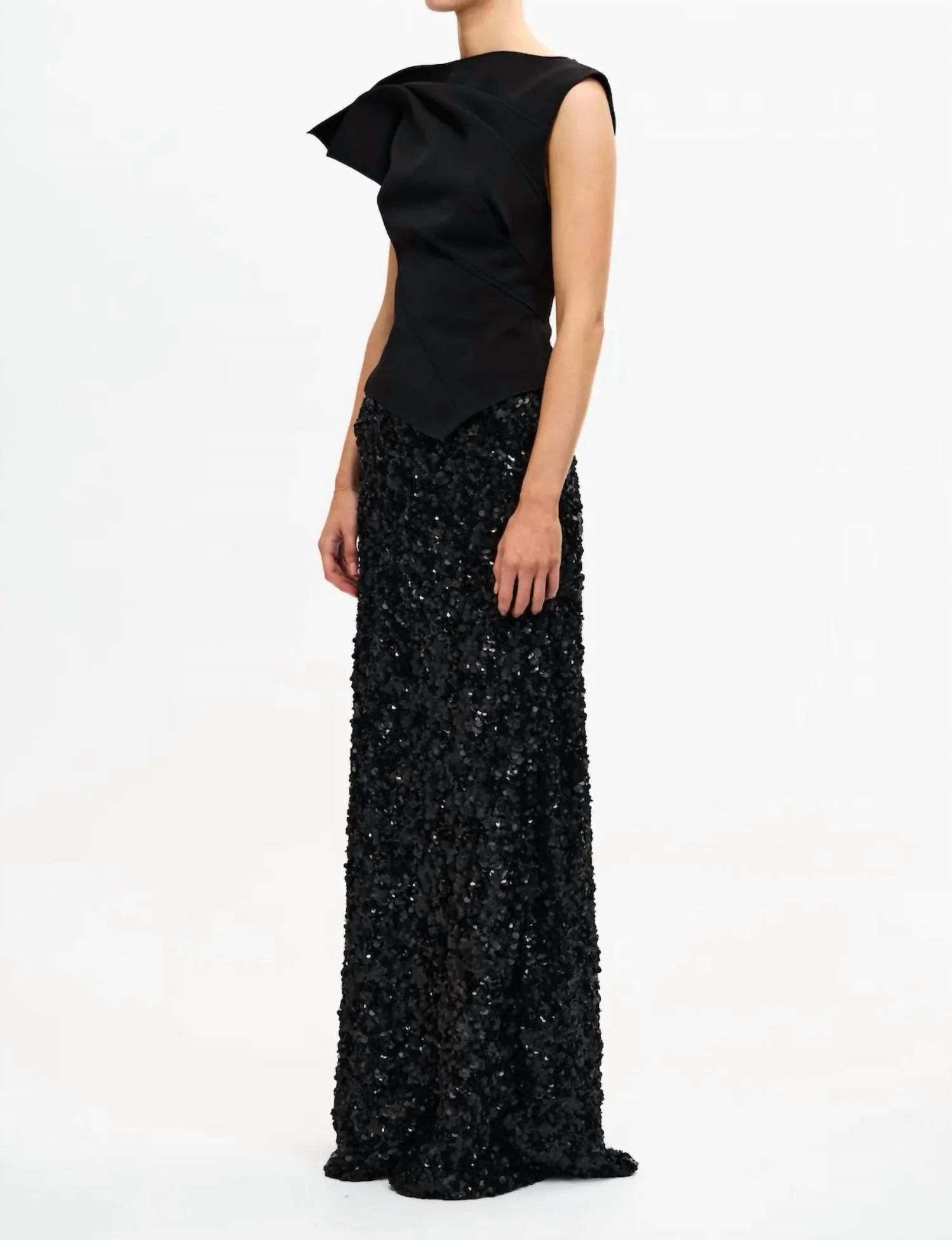 Cornmore Top In Black - Image 2