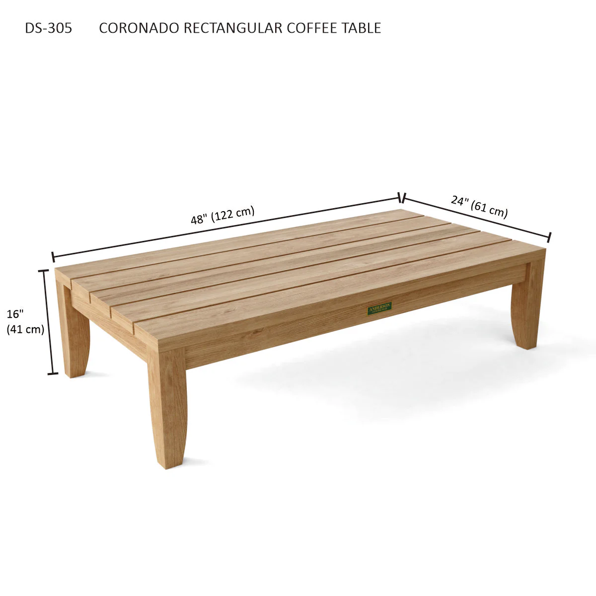 Coronado Rectangular Coffee table - Image 3
