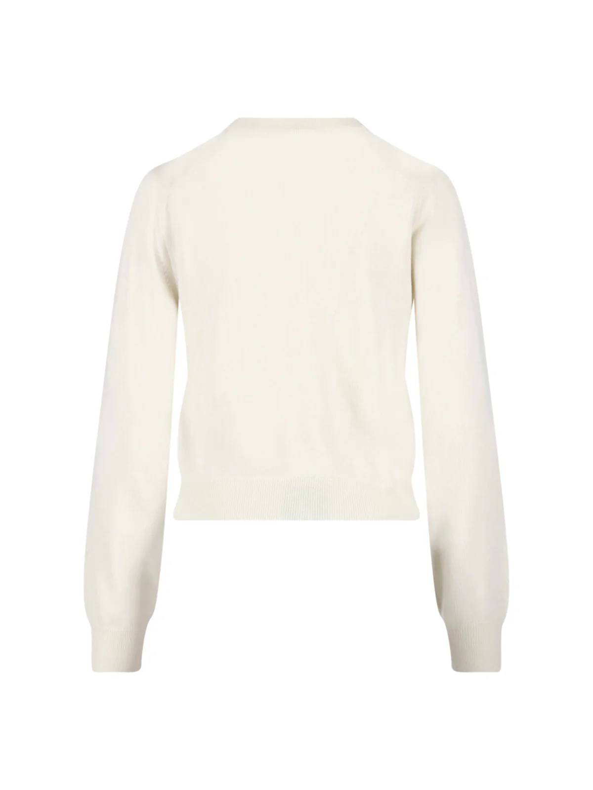Cream Baby Fox Merino Wool Sweater - Image 2