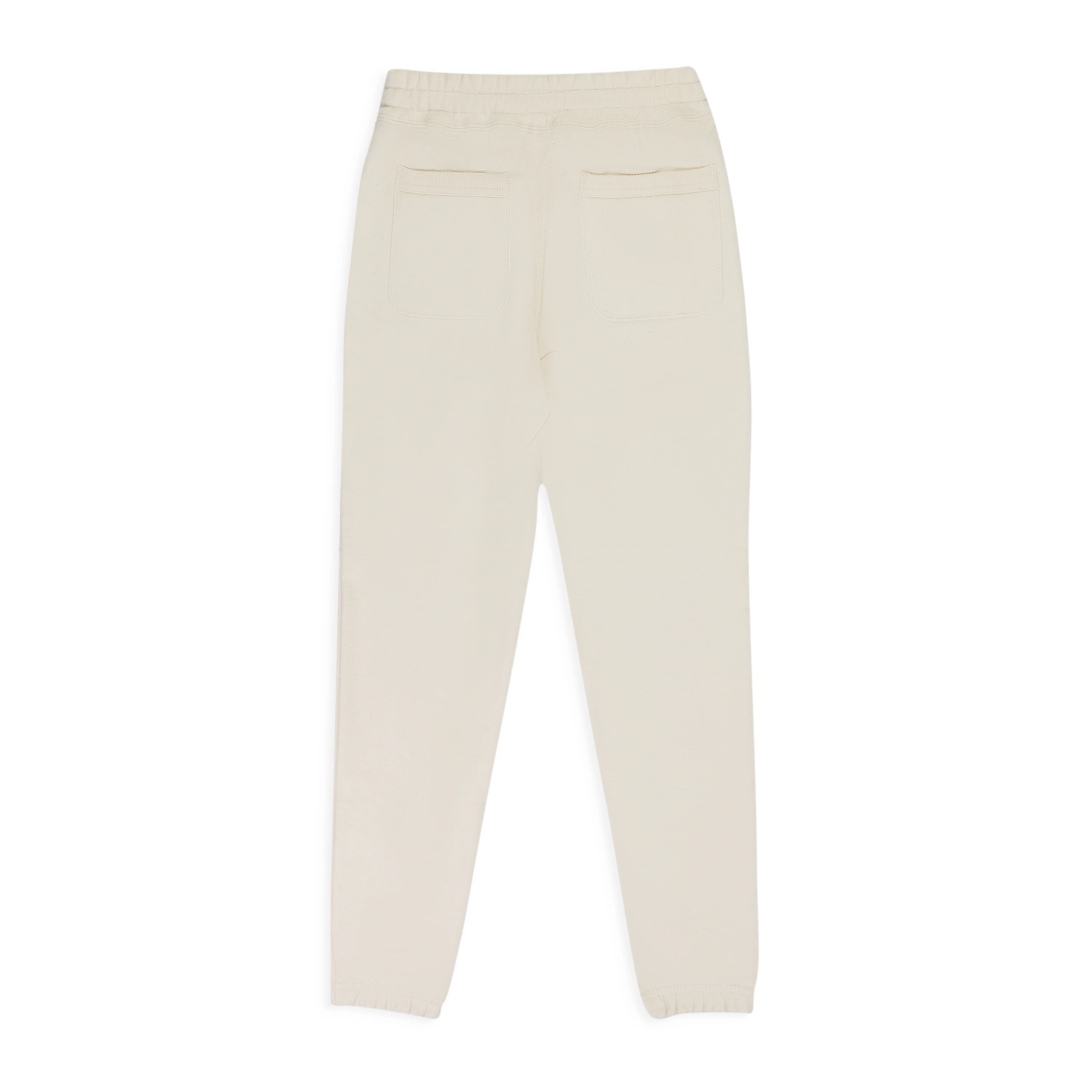 Cream Crest Sweatpants - Image 2