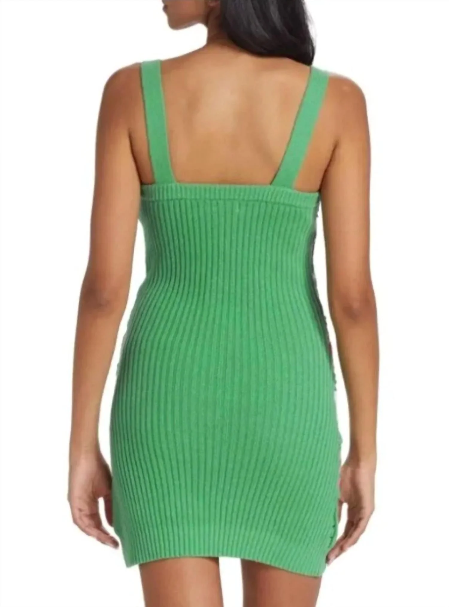 Crochet Mini Dress In Margarita Combo - Image 2