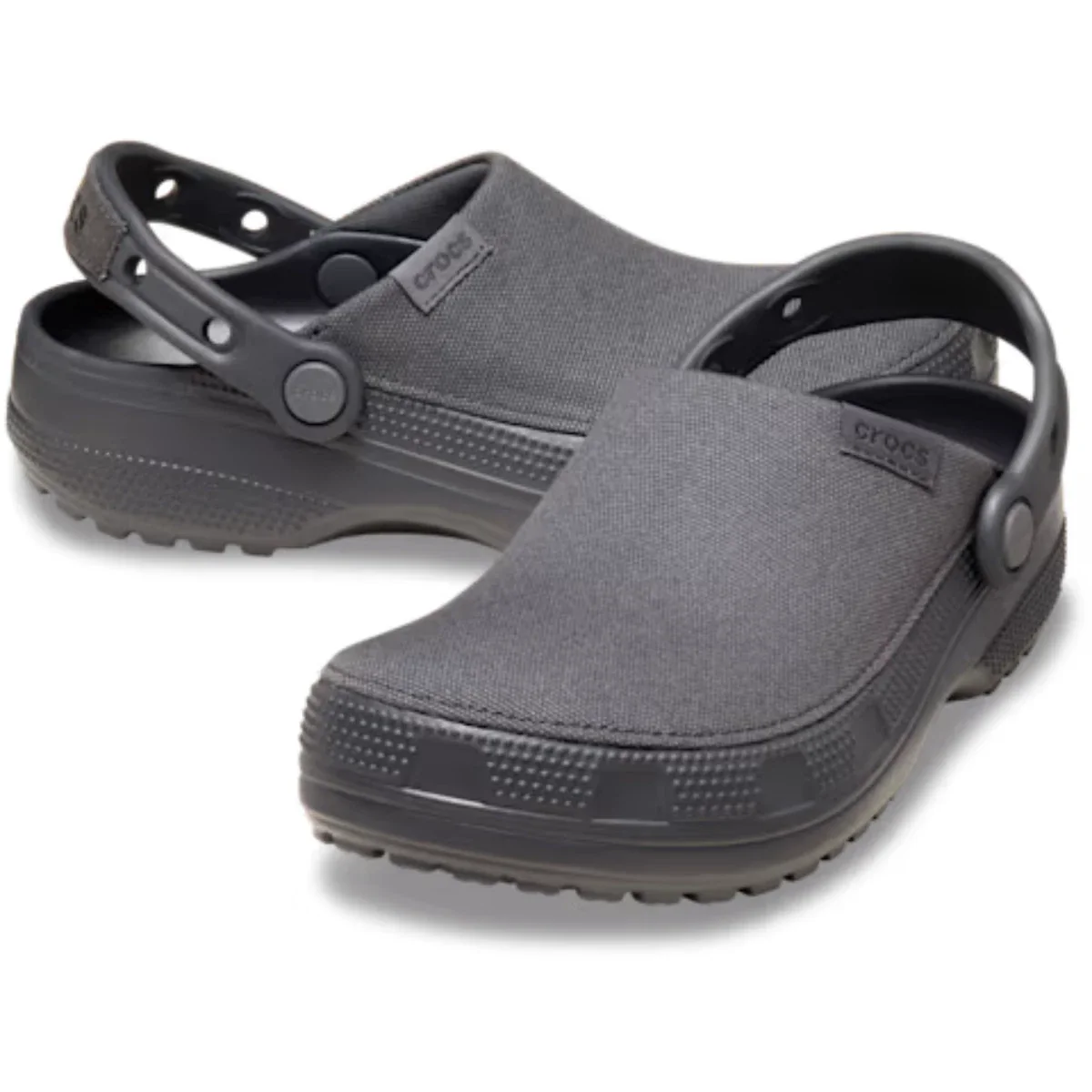 Crocs Classic Crafted 211354-0LD Clog Womens Black Sand Lifestyle Shoe RHS8209 - Image 3