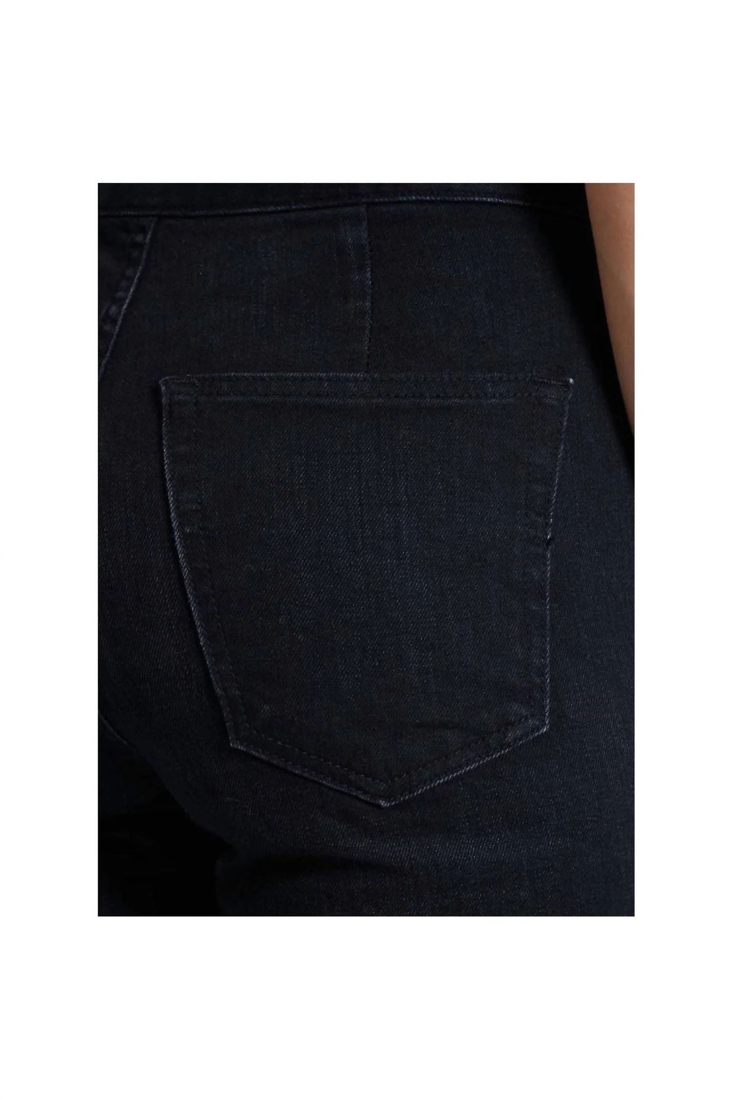 Crop Brighton Wide Leg Pants In Rock - Image 4