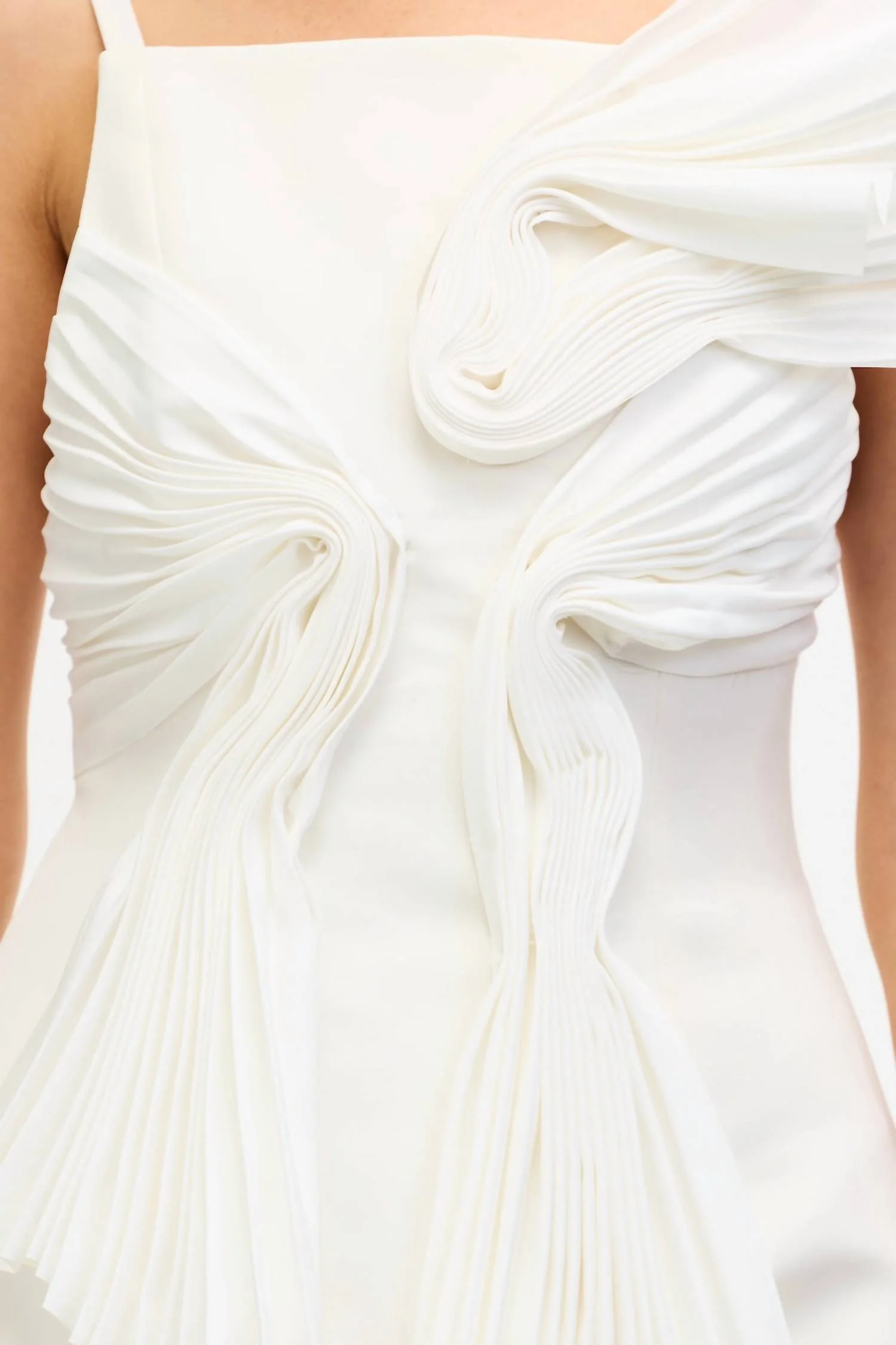 Crowcombe Mini Dress In Ivory - Image 4