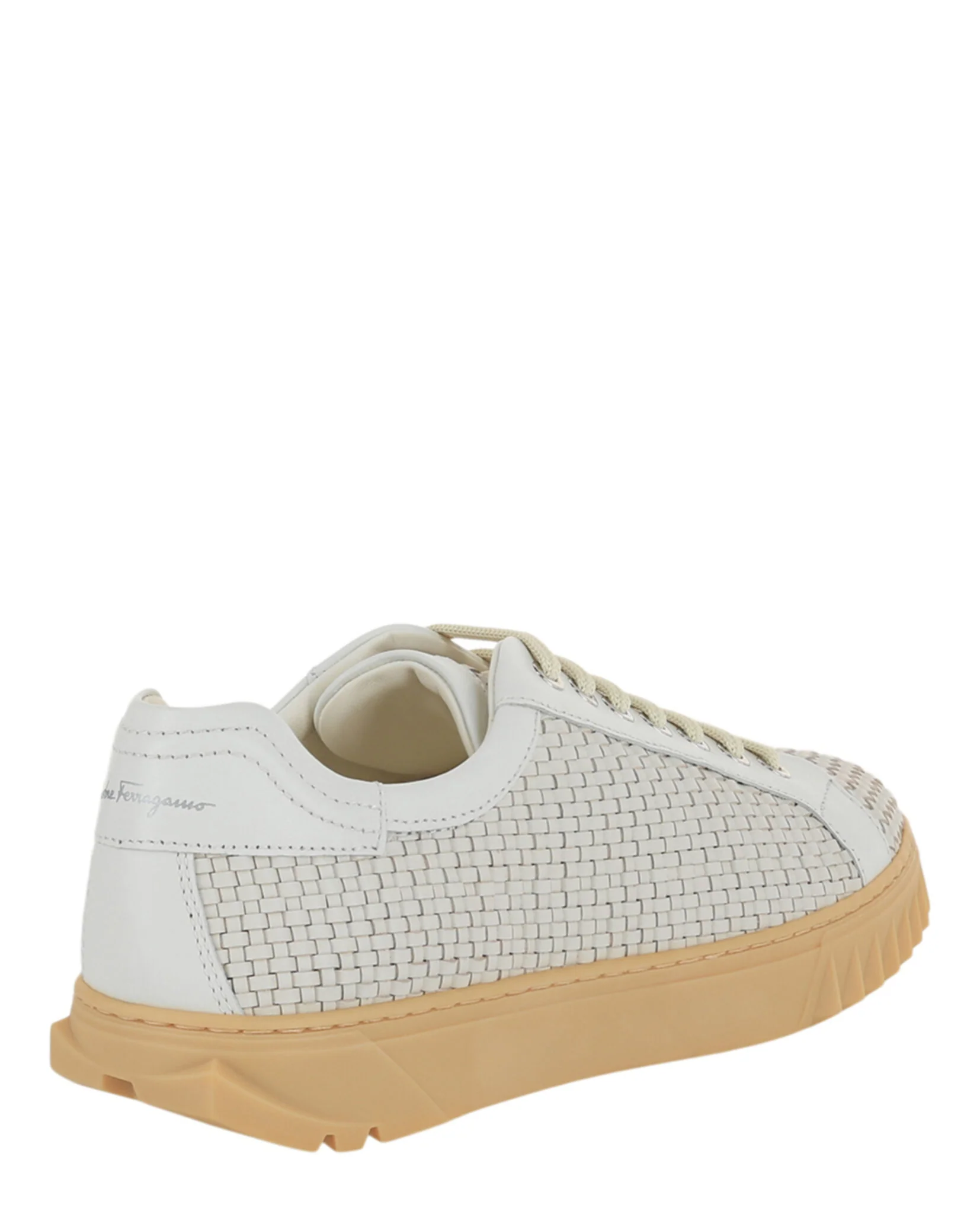 Cube 17 Woven Leather Sneakers - Image 3