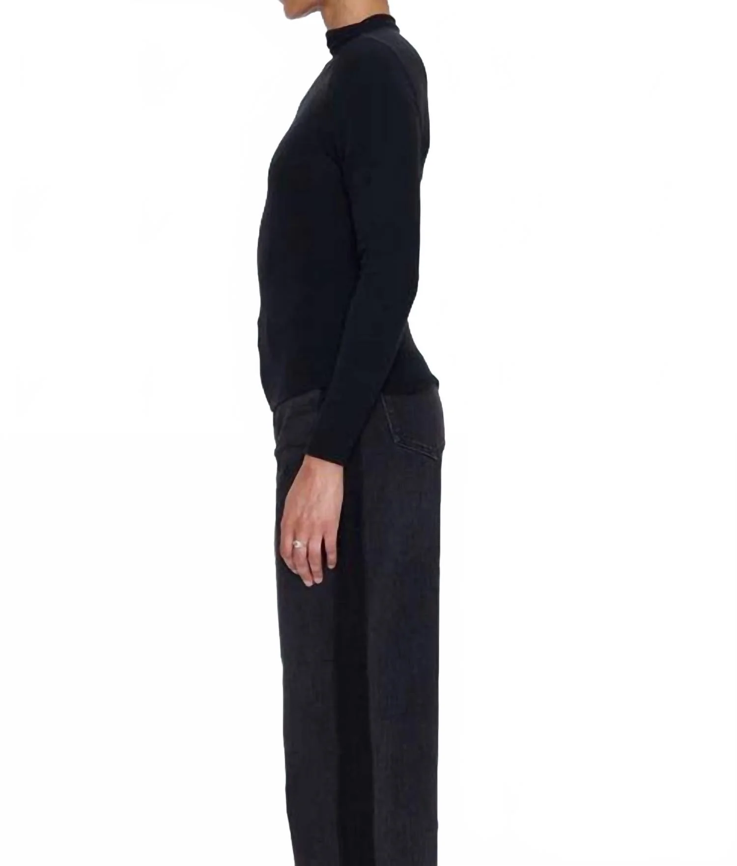 Dara Top In Noir - Image 2