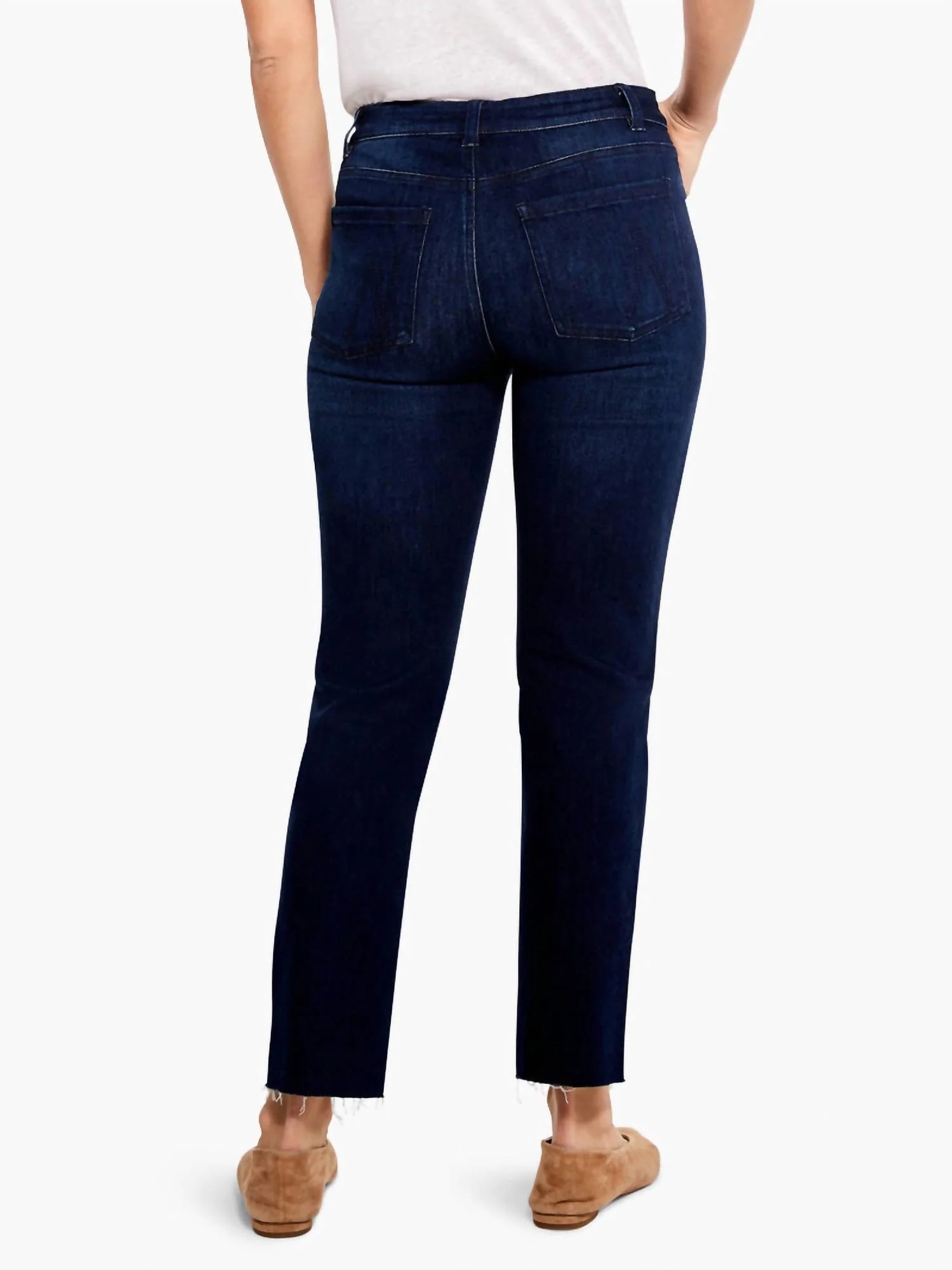 Daytrip Straight Ankle Jeans In Blue - Image 2