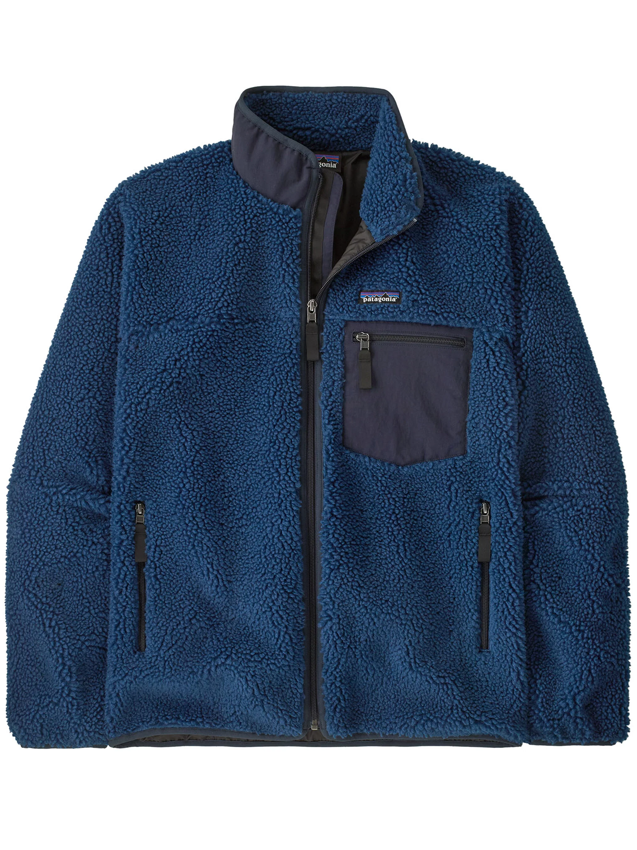 Deep Blue Classic Retro-X Fleece Jacket