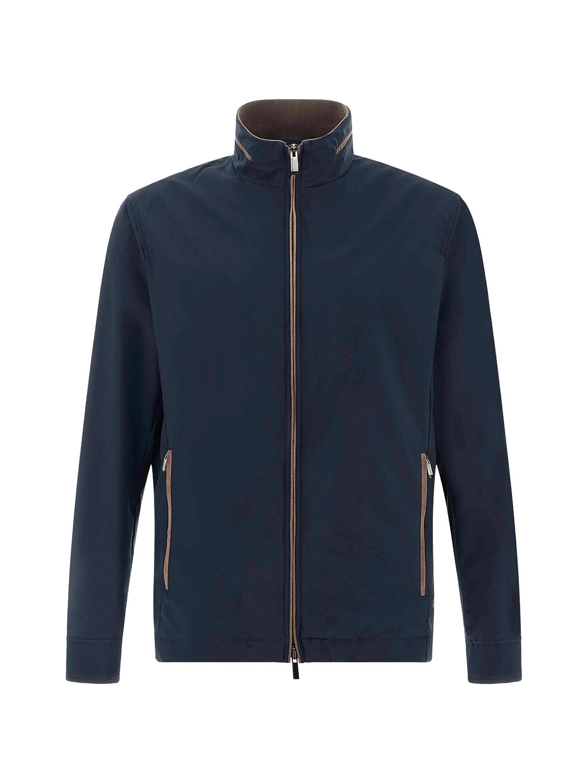 Deep Navy Giubbotto Typhoon High Collar Jacket