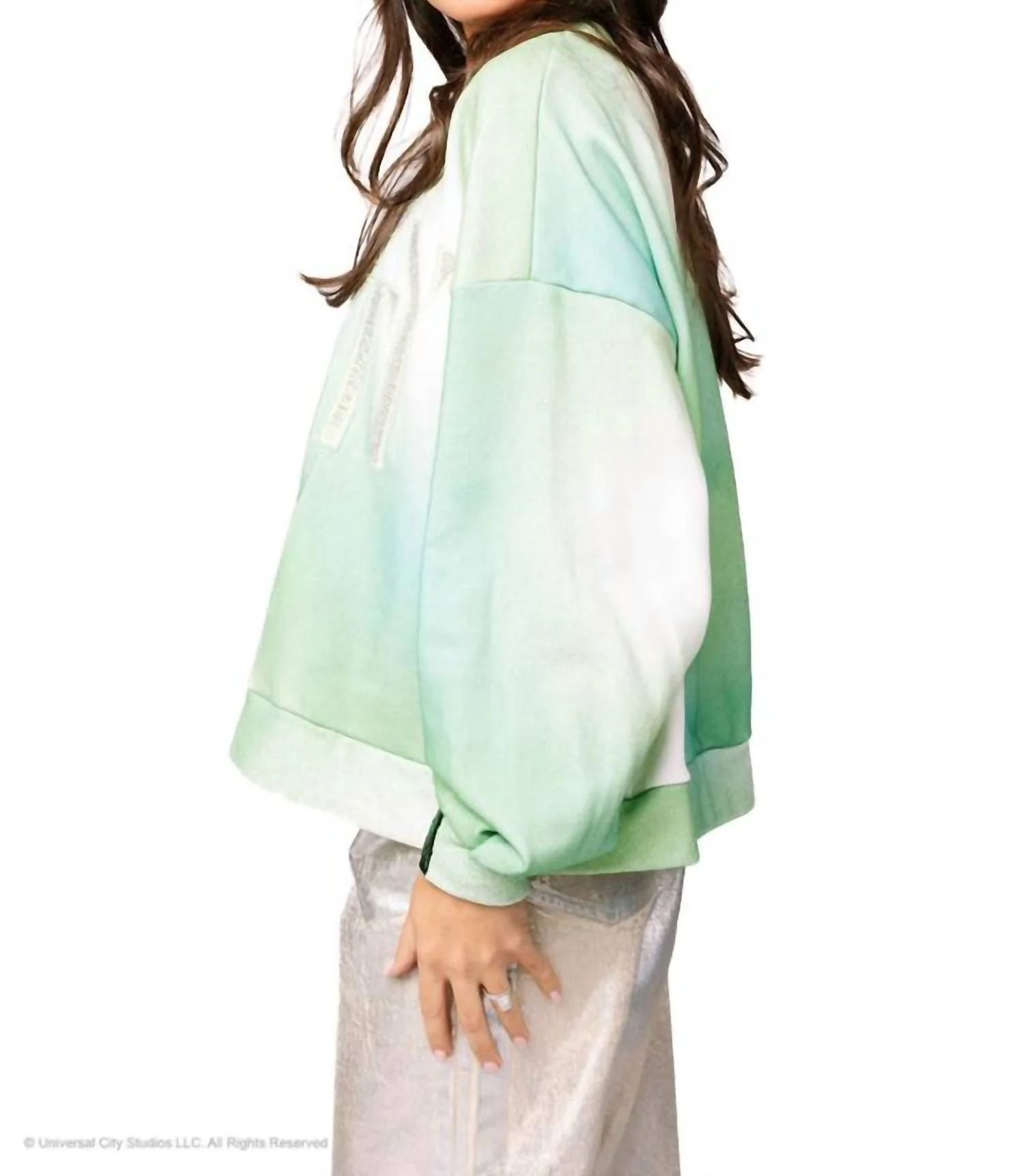 Defy Gravity Sweatshirt In Misty Green - Image 3