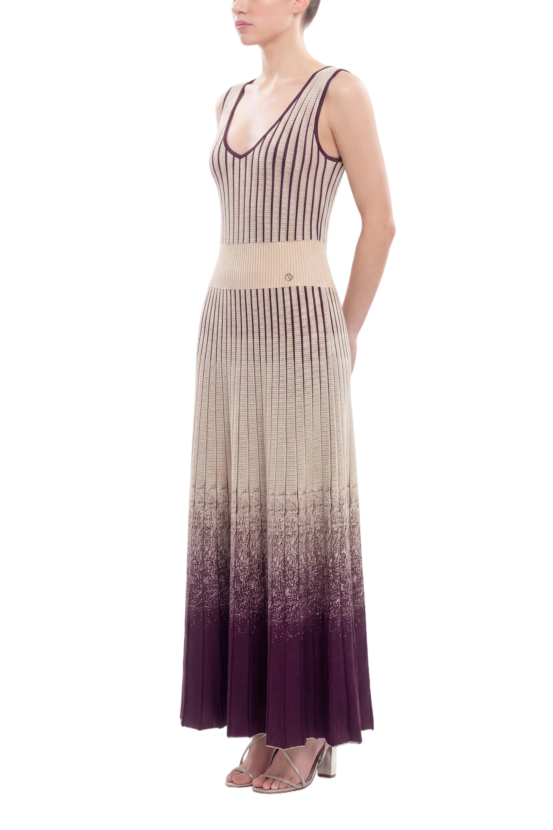 Degrade Knitwear Dress - Image 2