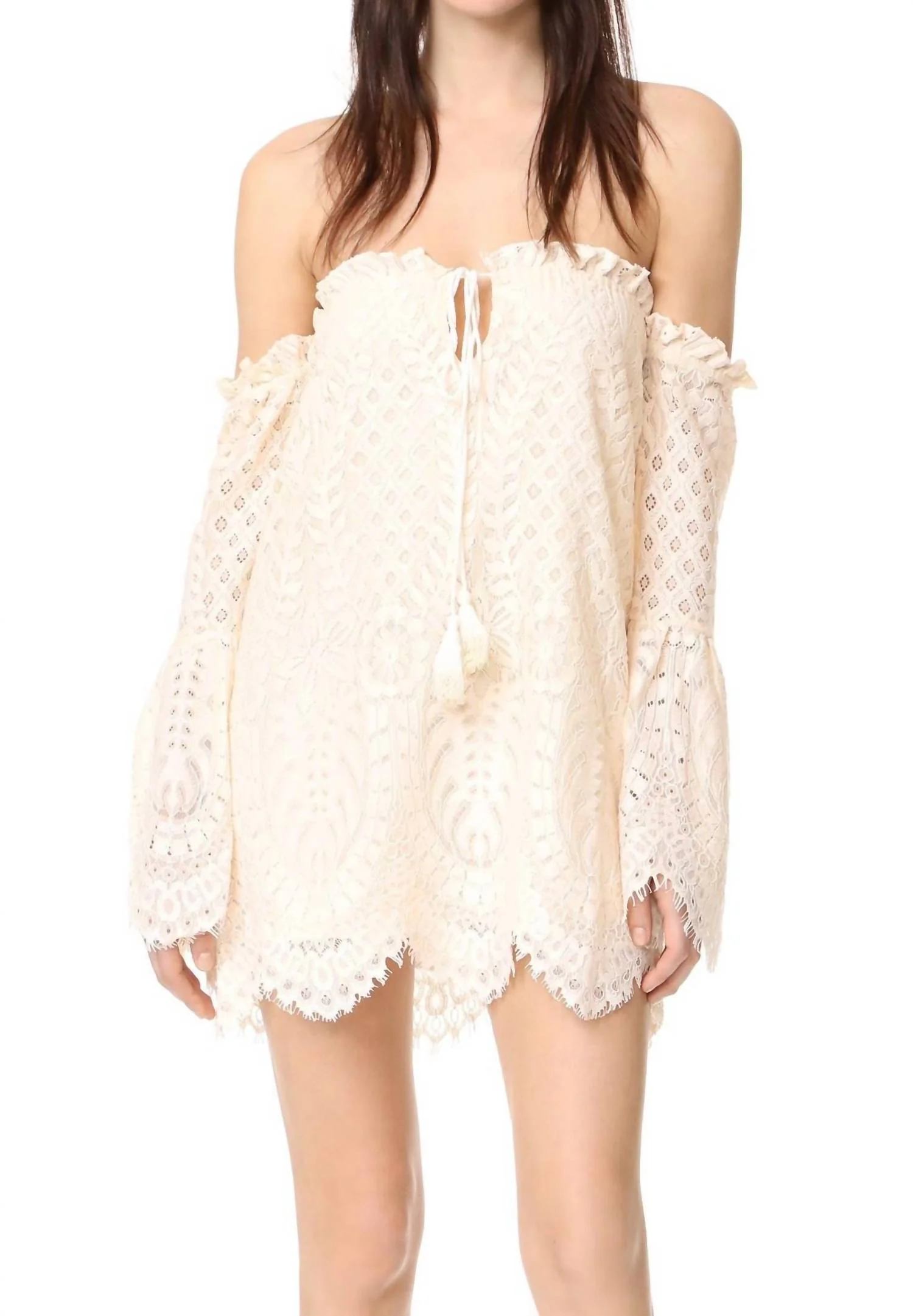 Deidra Mini Dress In Ivory - Image 2