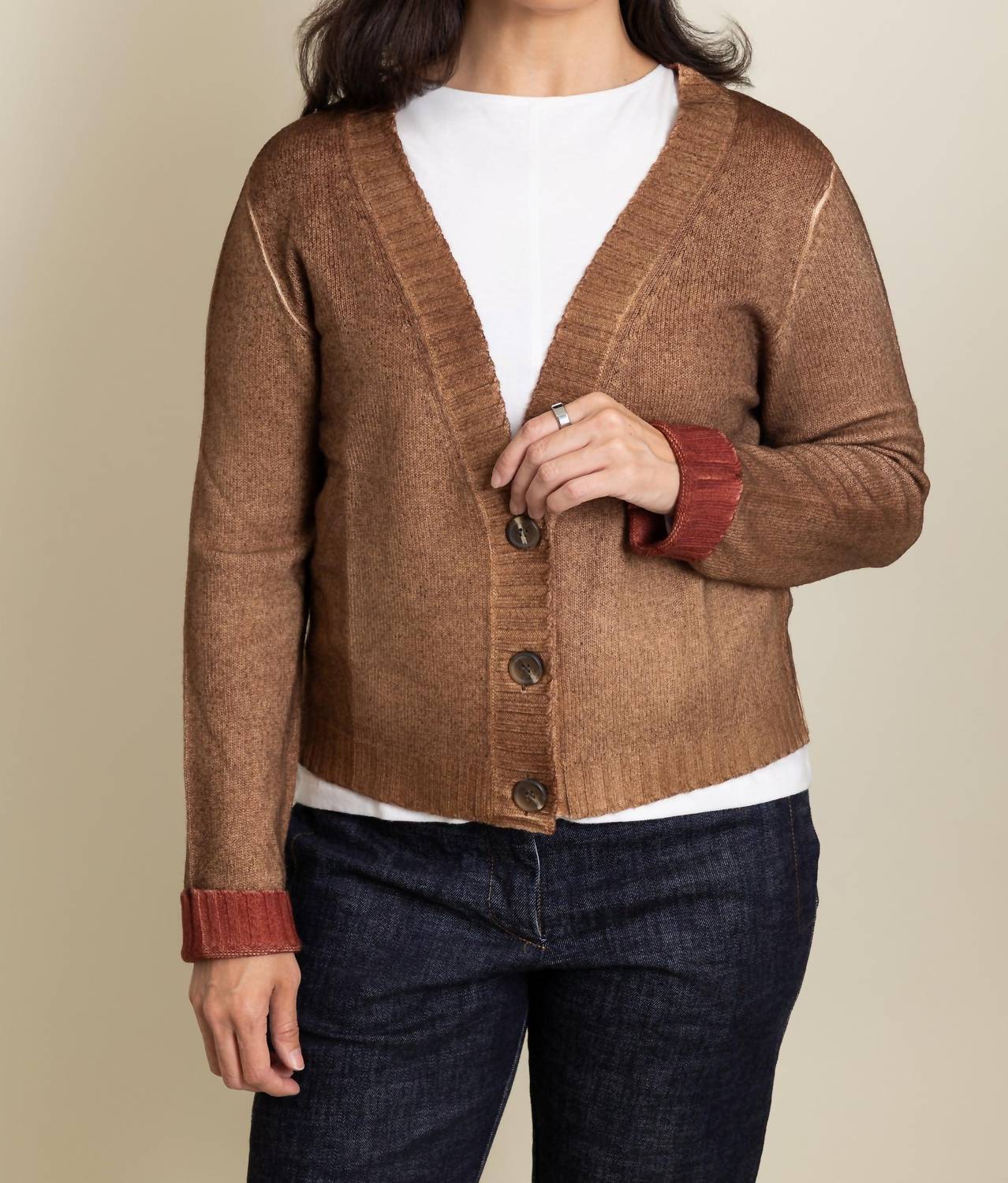 Derby Reversible Cardigan In Blossom - Image 3