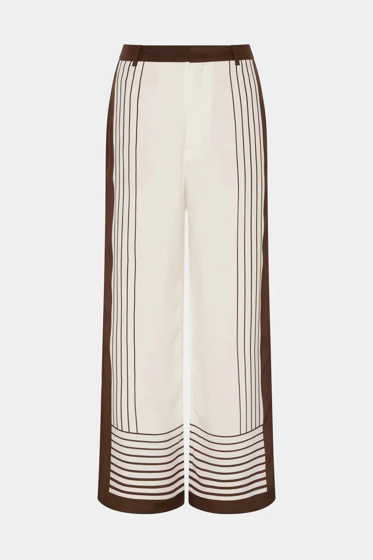 Destino Tailored Pants In Pacha Stripe - Image 4