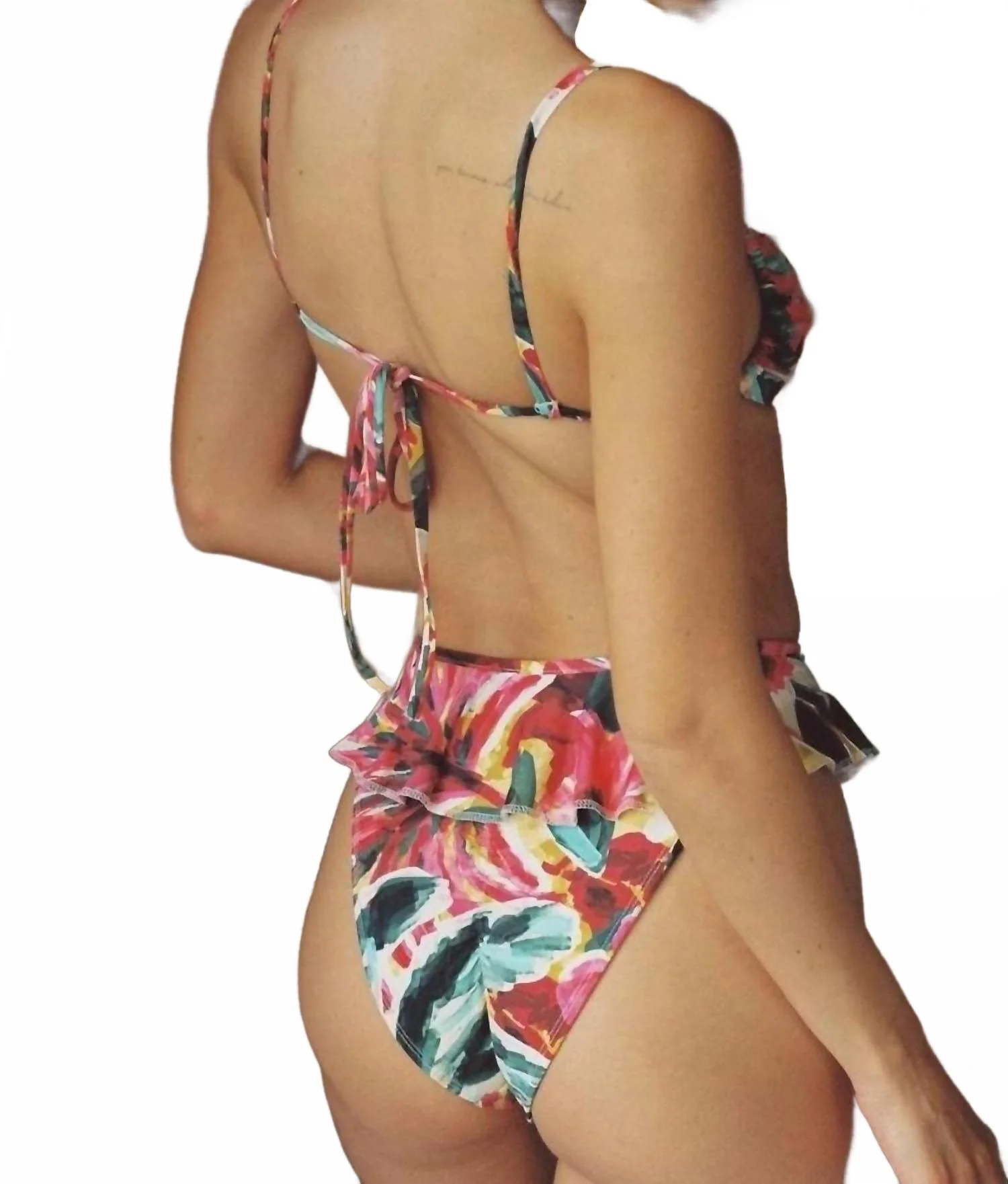 Devin Rosa Bikini Top In Isla Floral - Image 5