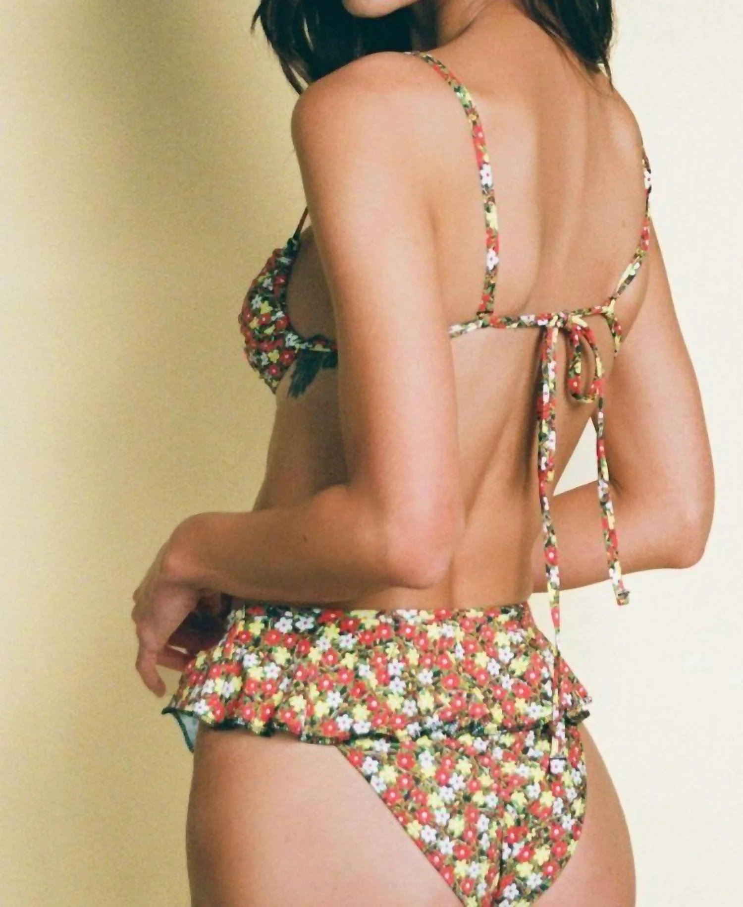 Devin Rosa Bikini Top In Sienna Floral - Image 2