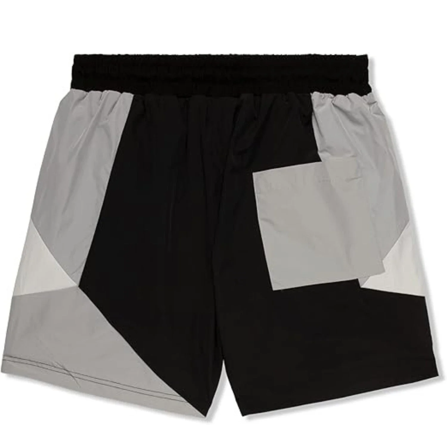 Diet Starts Monday Panel Shorts Mens Black Elastic Waist Performance FROG292 - Image 2