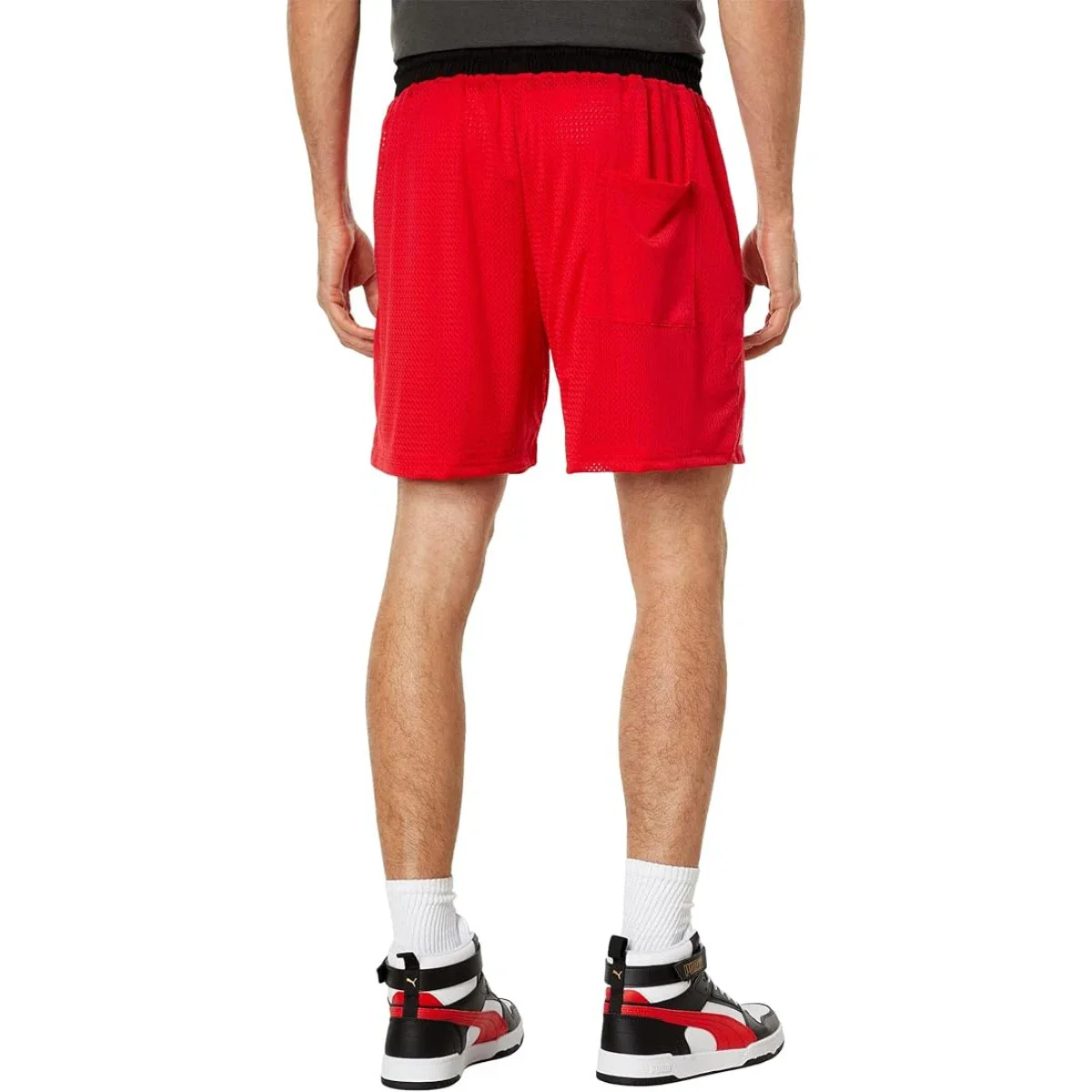 Diet Starts Monday Race Shorts Men's Red Drawstring Performance FROG302 - Image 5