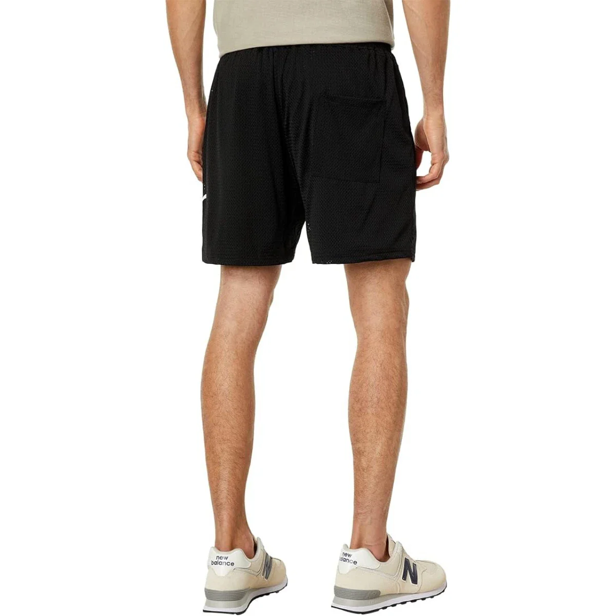 Diet Starts Monday Slant Shorts Mens Black Elastic Waist Performance FROG299 - Image 2