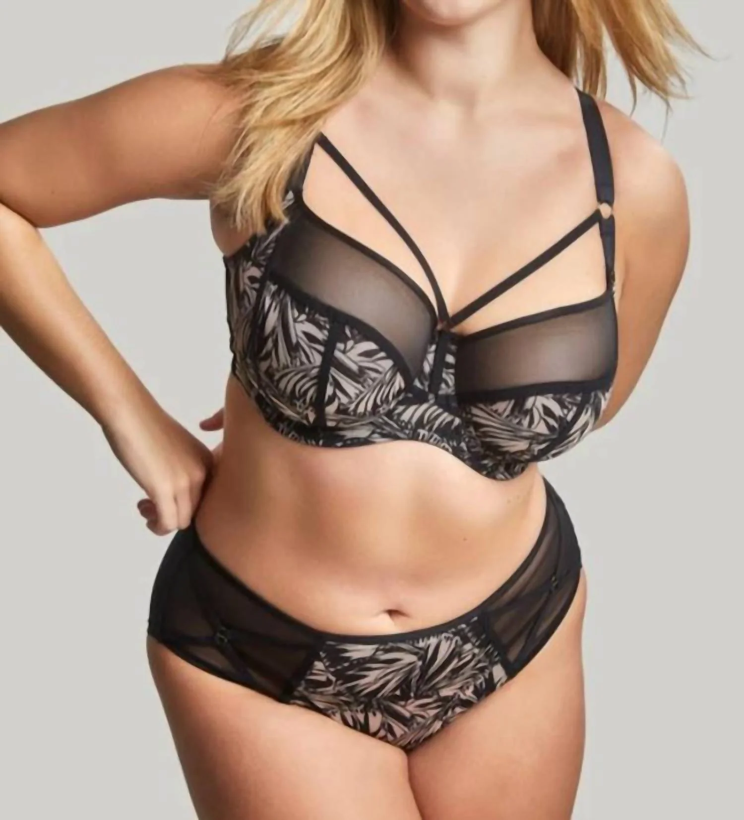Dionne Full Cup Underwire Bra In Butterfly
