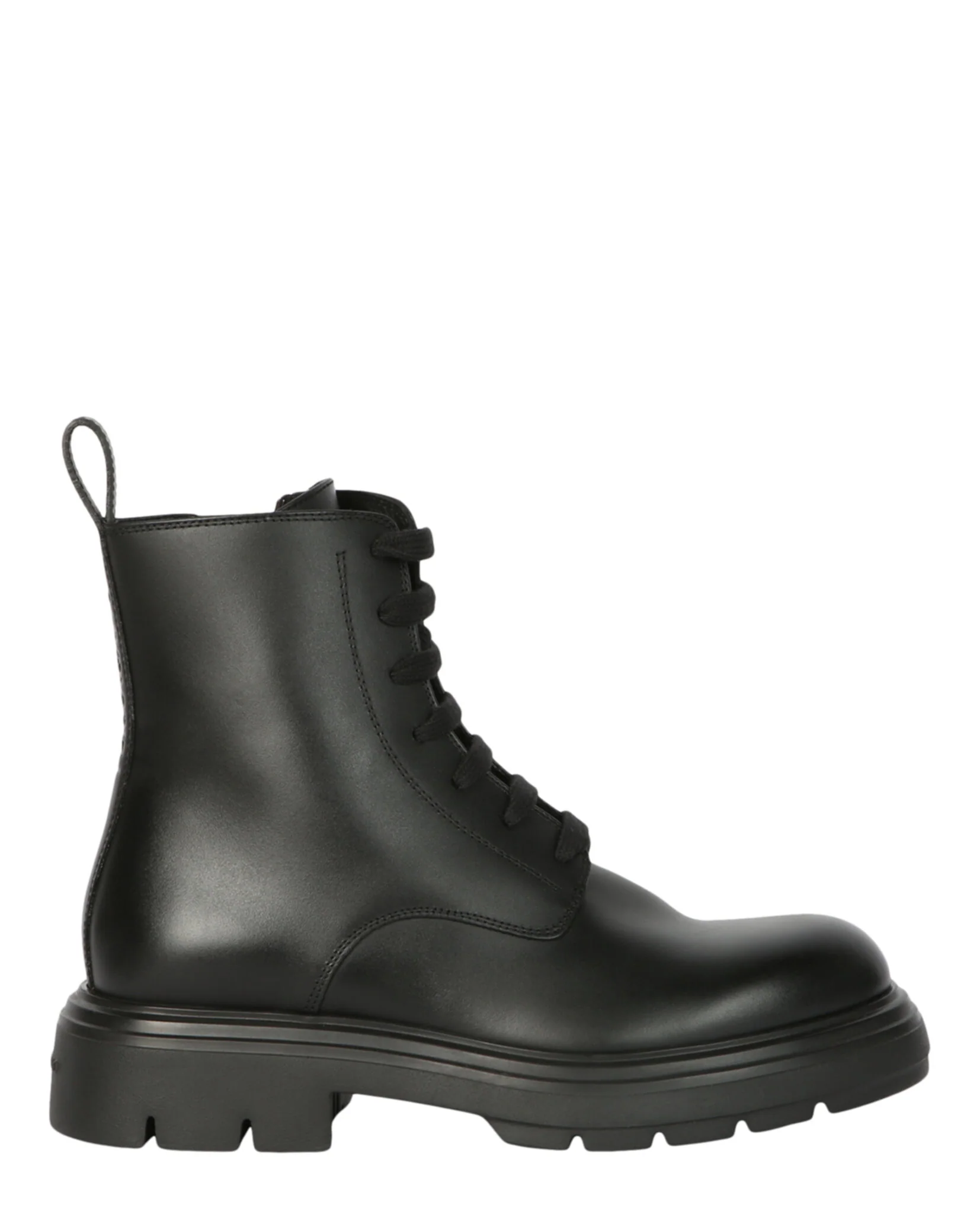 Dionne Leather Combat Boots