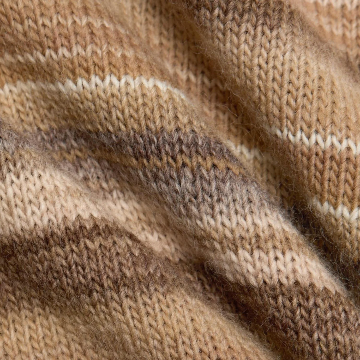 Diora Pullover Sweater In Desert Khaki Multi - Image 5