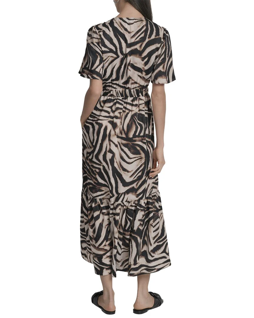 DKNY V-Neck Maxi Dress - Image 2
