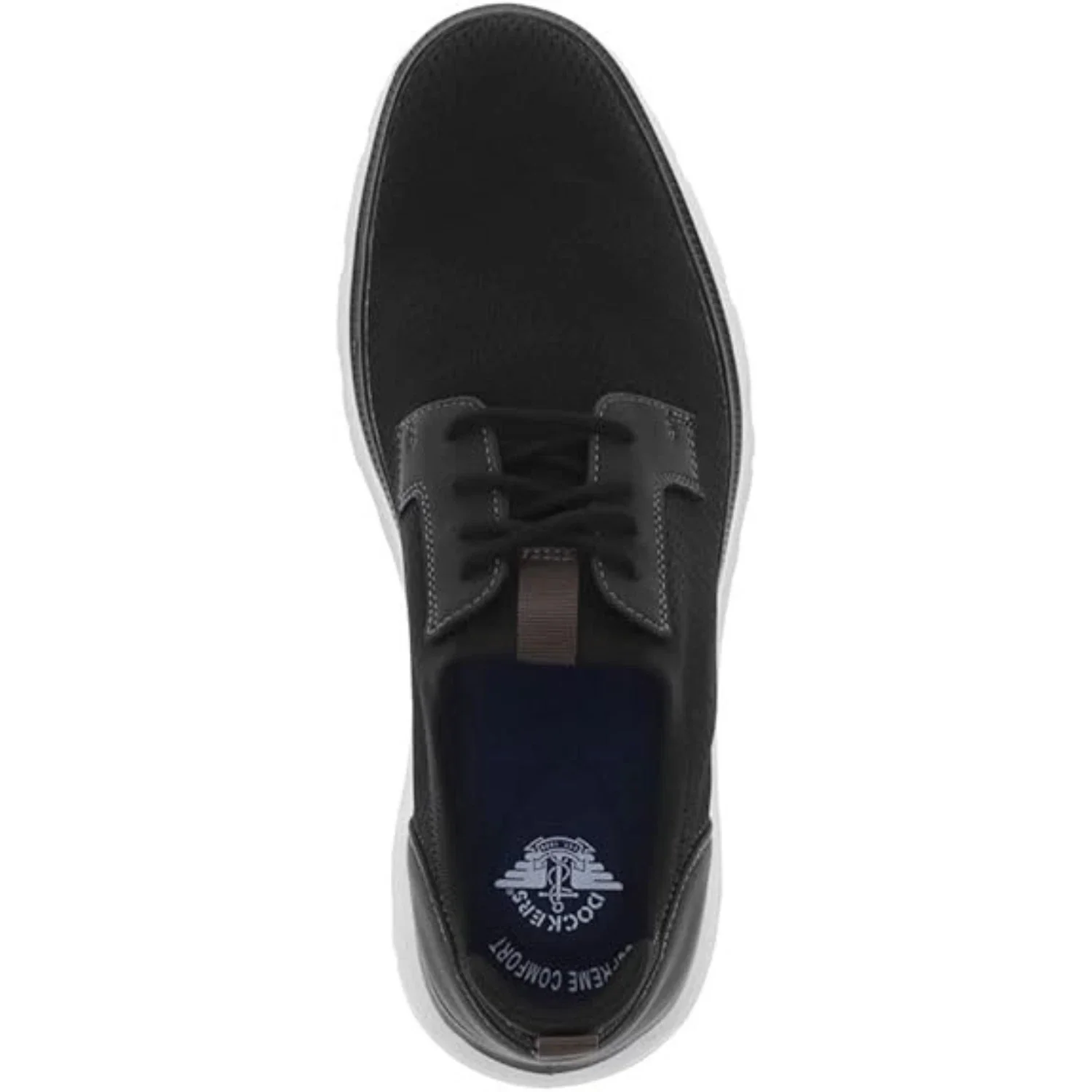 Dockers Fielding Oxford Men's Black Round Toe Comfort Dress Shoes ZAP2324 - Image 4