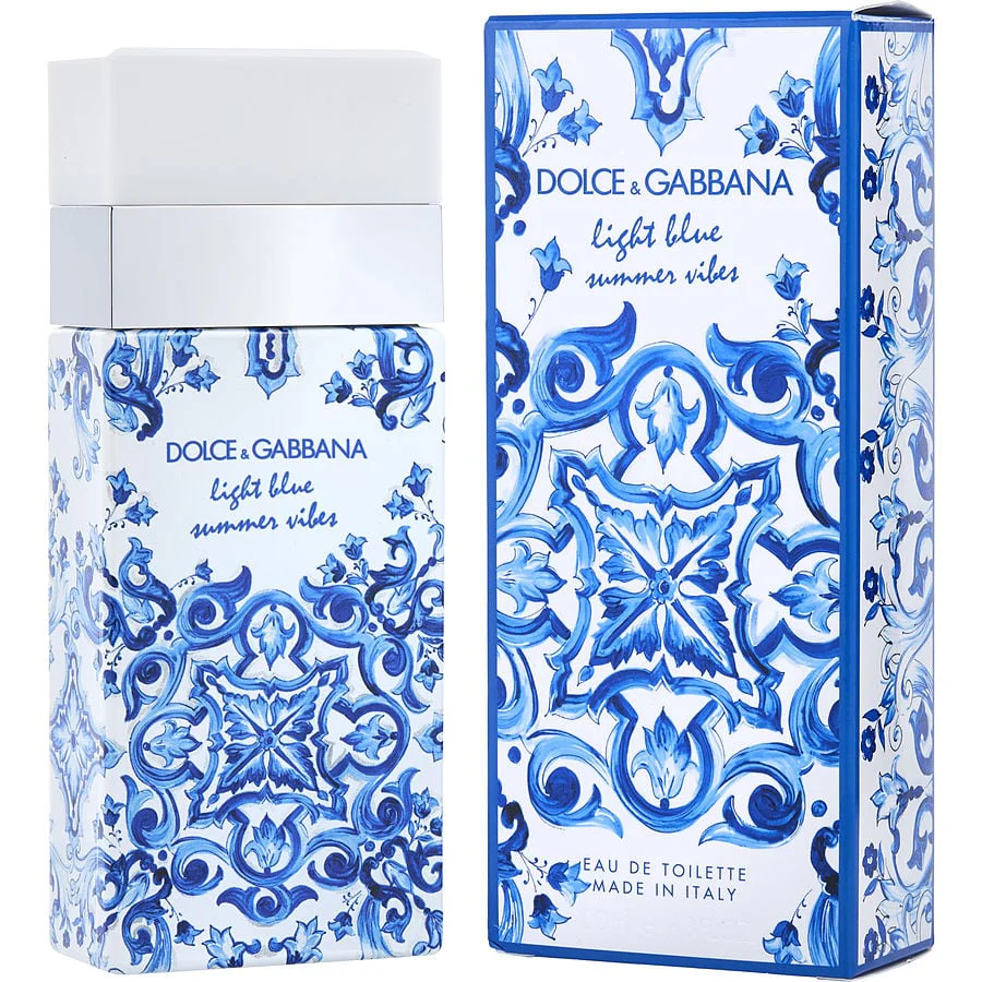 Dolce and Gabbana Ladies Light Blue Summer Vibes EDT Spray 3.4 oz Fragrances
