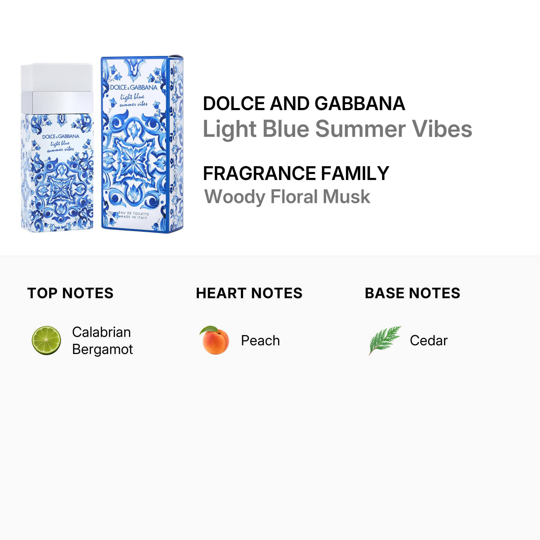Dolce and Gabbana Ladies Light Blue Summer Vibes EDT Spray 3.4 oz Fragrances - Image 2