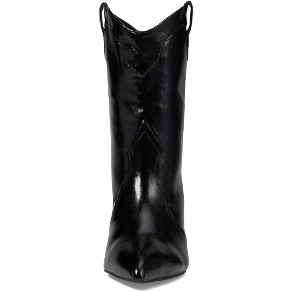Dolce Vita Andres Boots Women's Black Pointed Toe Ankle Bootie HTAT1088 - Image 4