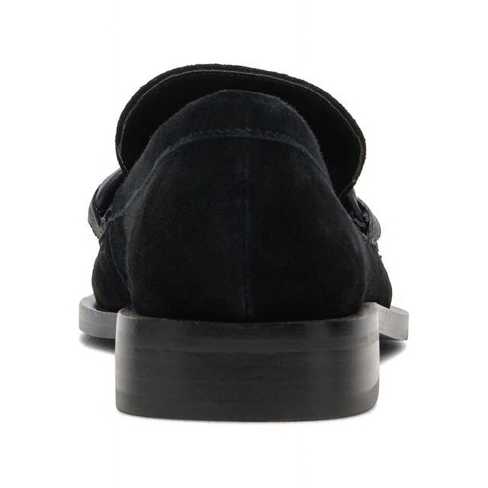 Dolce Vita Sallie Flats Women's Onyx Suede Moc Toe Slip On Shoes HTAT1091 - Image 3