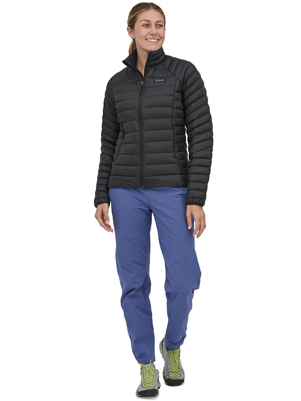 Down Sweater Quilted High Collar Jacket - Image 3