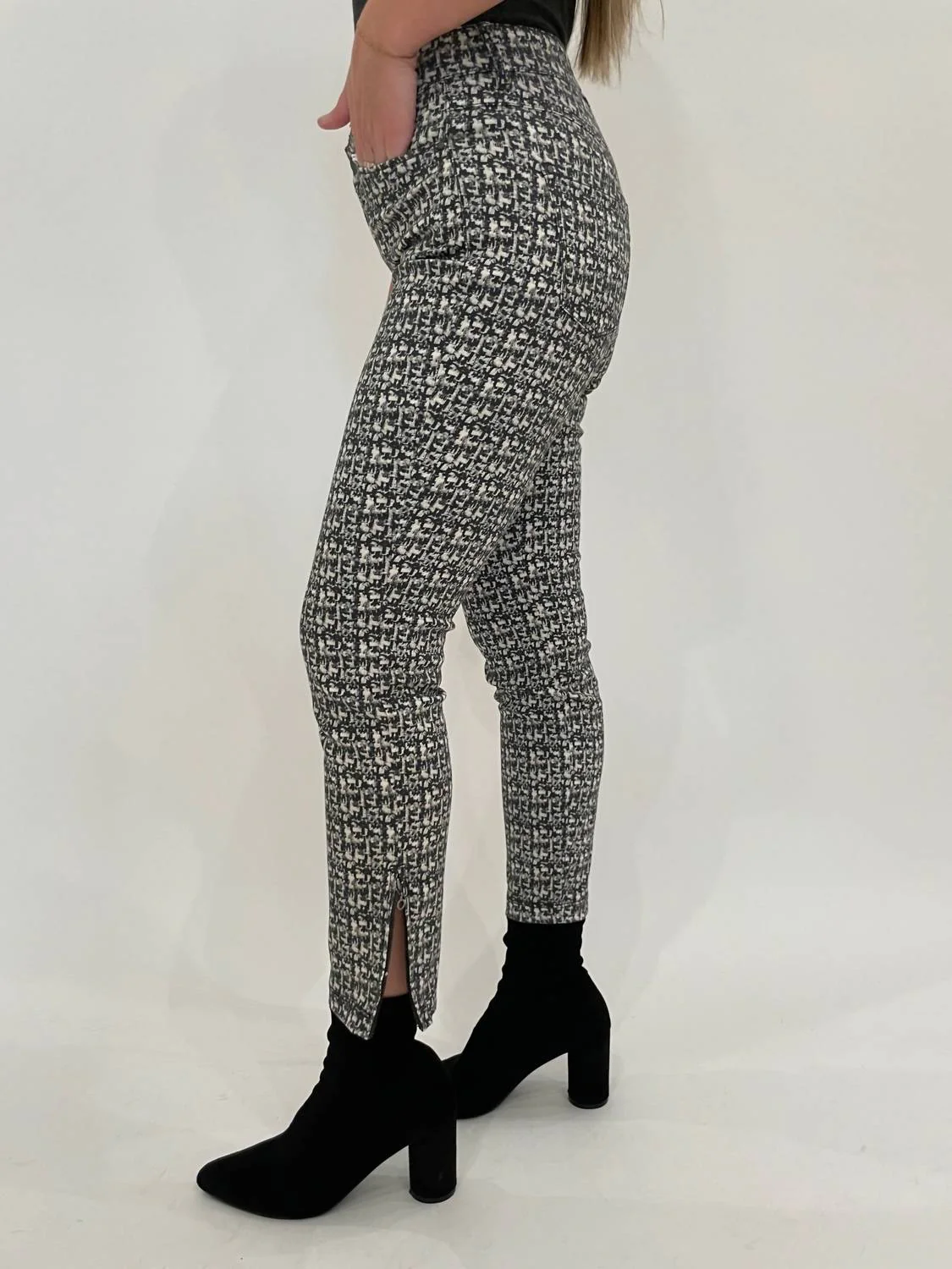Dream Chic Crop Jean In Print - Image 2
