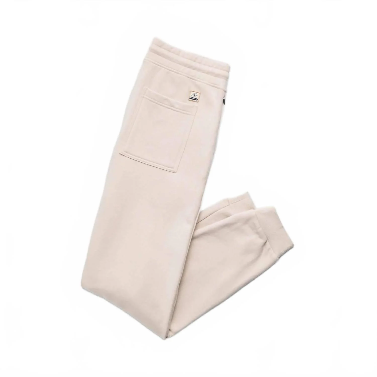 Dune Drawstring Terry Jogger In Ancient Scroll - Image 4