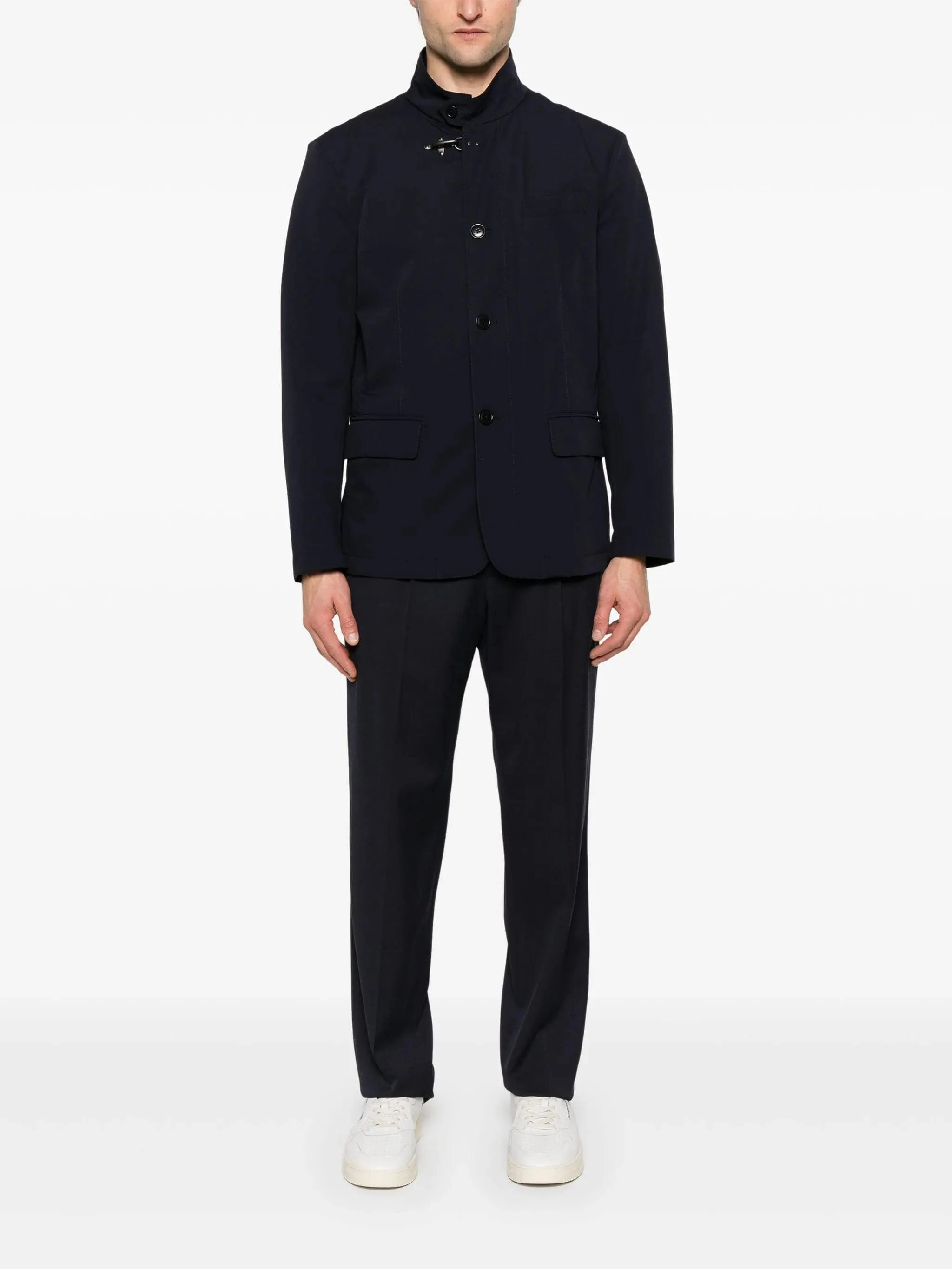 Duty Jacket High Stand Collar Clasp - Image 2